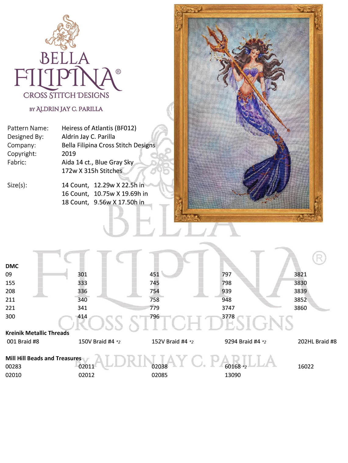 BF012 Bella Filipina-Heiress of Atlantis