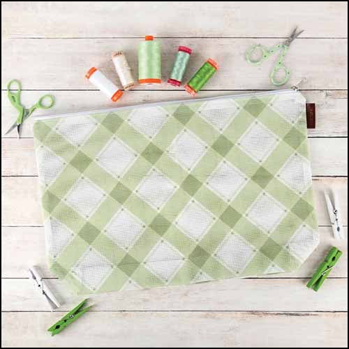 Vinyl Mesh Project Bags for Cross Stitch/needle Art Bee 