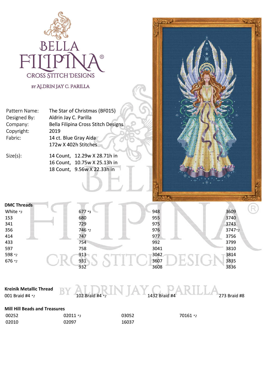 BF015 Bella Filipina-The Star of Christmas