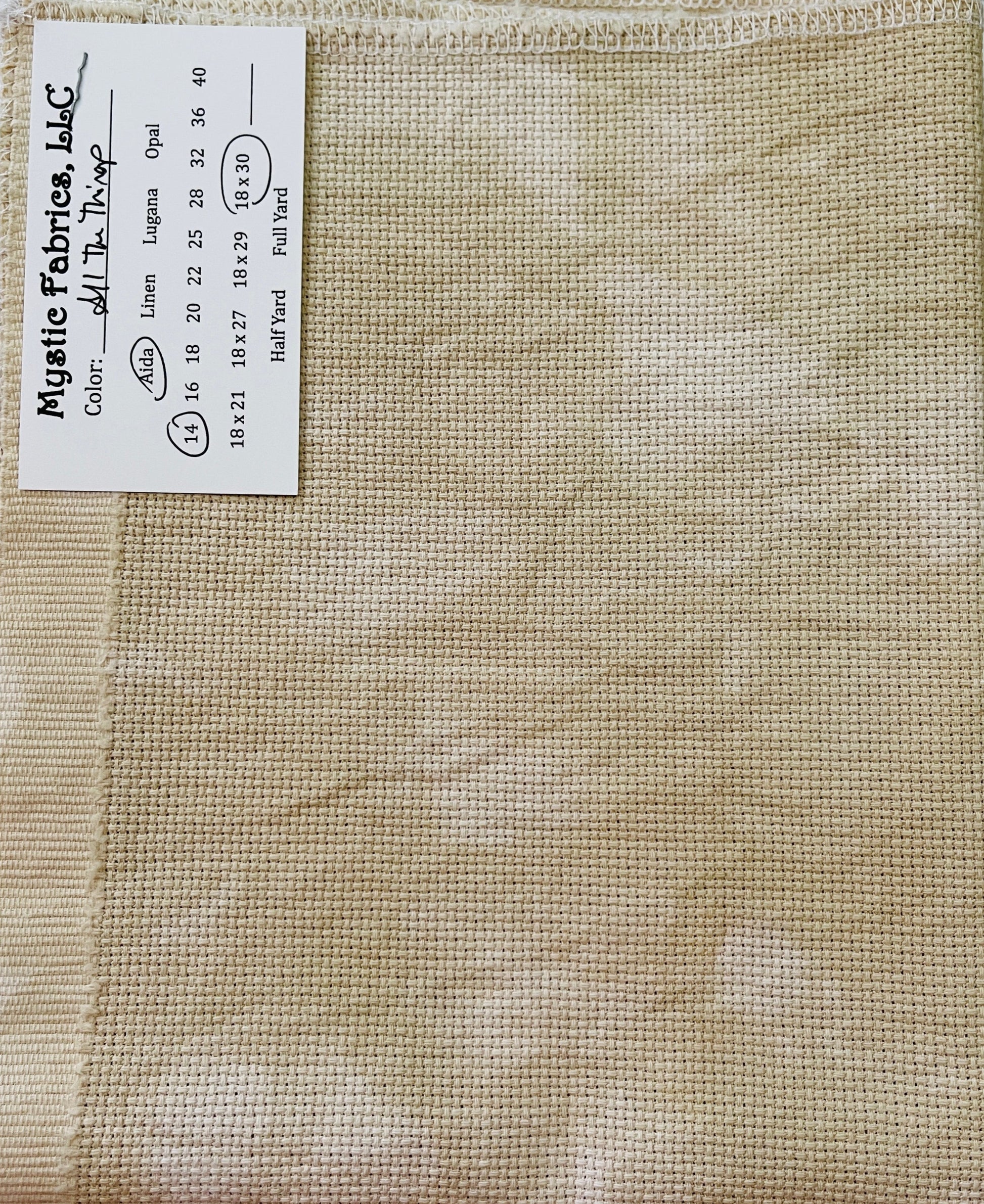 Charles Craft® Gold Standard® 14 Count Aida Cross Stitch Fabric, 20 x 24