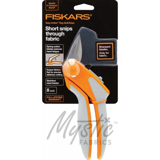 Fiskars Easy Action Rag Quilt Snip for Tabletop Cutting